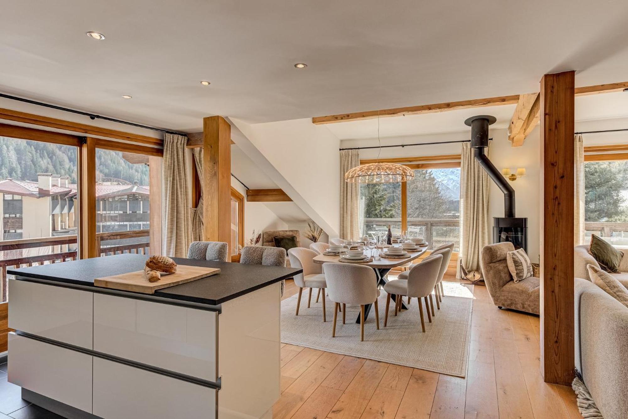 Les Melees Apartments - Alpes Travel - Argentiere Chamonix Luaran gambar