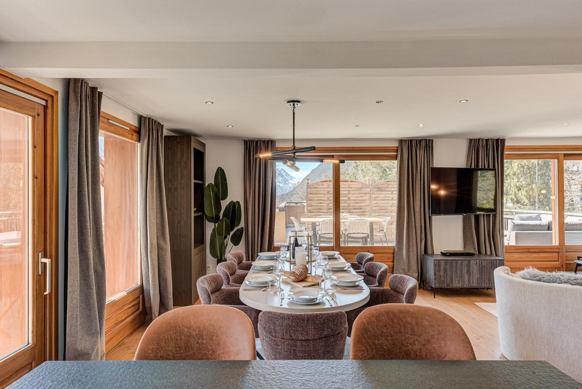 Les Melees Apartments - Alpes Travel - Argentiere Chamonix Luaran gambar